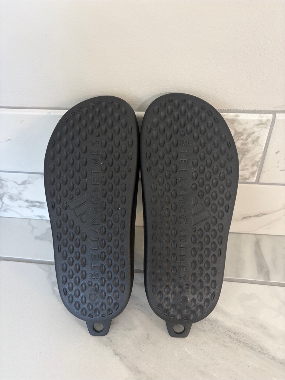 Adidas by Stella McCartney Slide Shoes in Core Black Size 8 - Picture 7 of 7